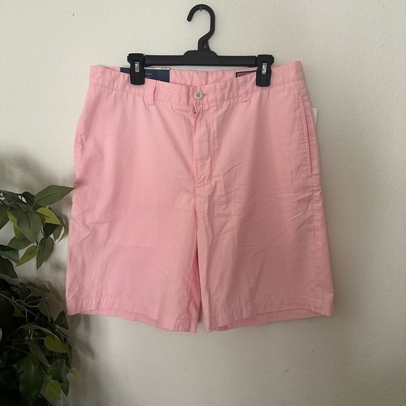 vineyard vines®by Shep & lan Pink Flat Front Shorts SUMMER CLUB SHORTS Sz 34 - Picture 3 of 8